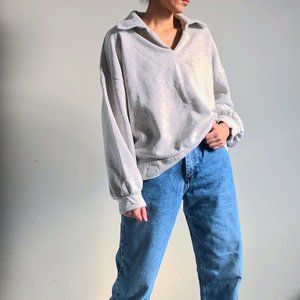 Light grey pullover sweater